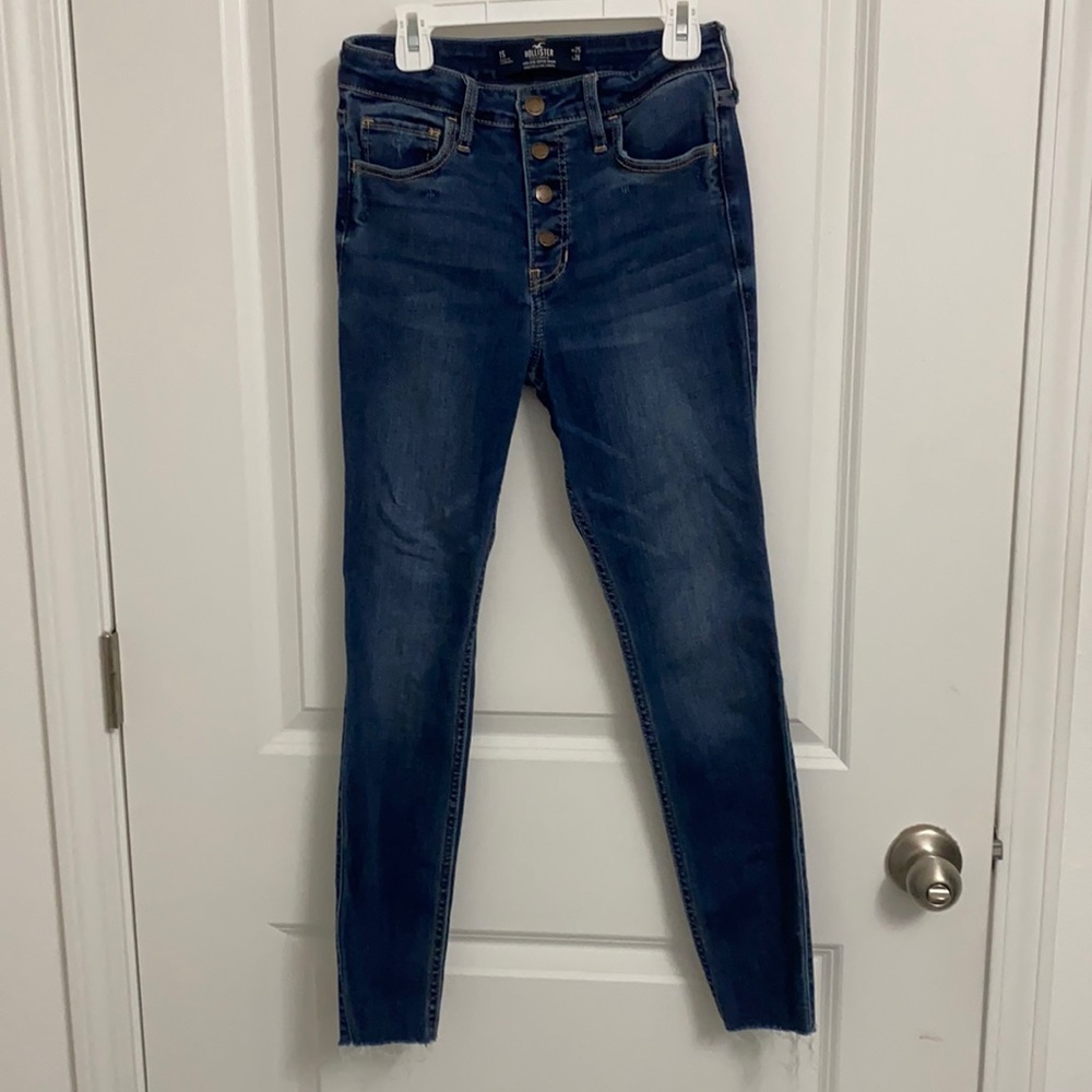 HOLLISTER High Rise Súper Skinny Jeans W25 L26